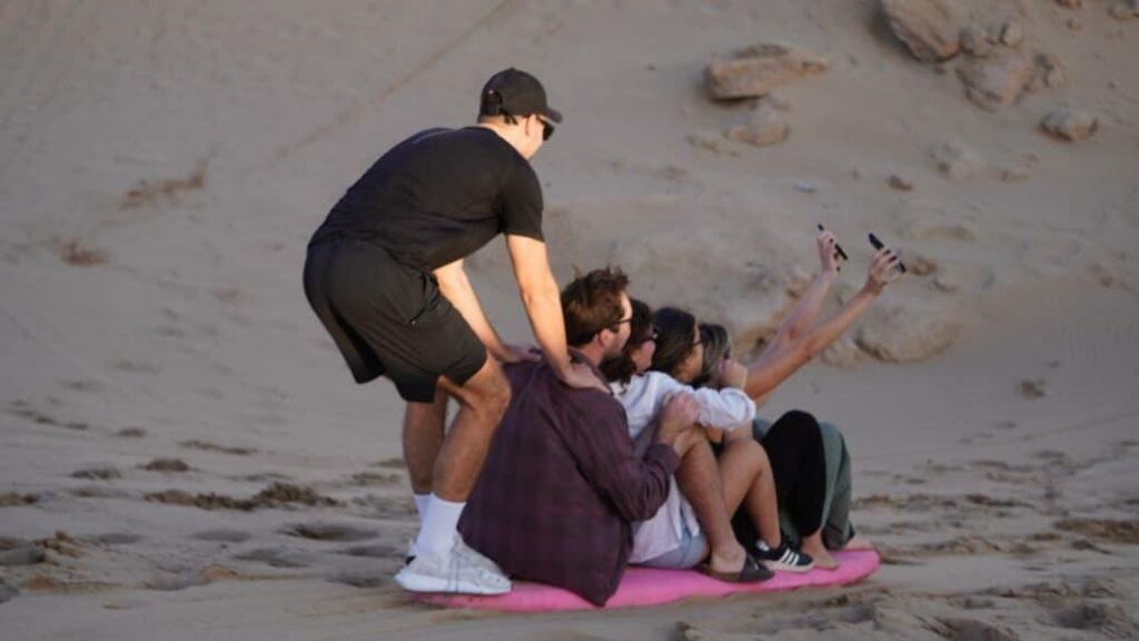 Timlalin sandboarding